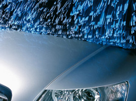 Waschen in Autowaschanlagen